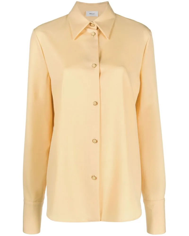 Bally Hemd aus Pikee - Nude Nude