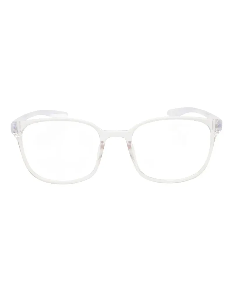Nike Brille mit rundem Gestell - Weiß Weiß