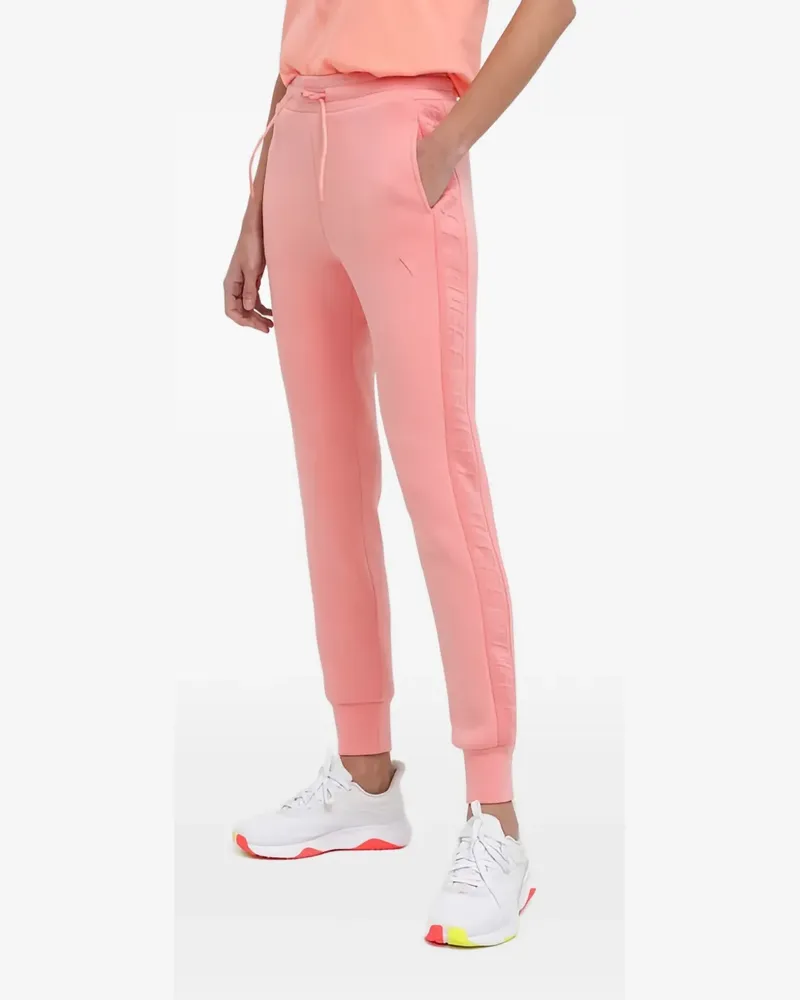 Guess logo-embossed track pants - Rosa Rosa