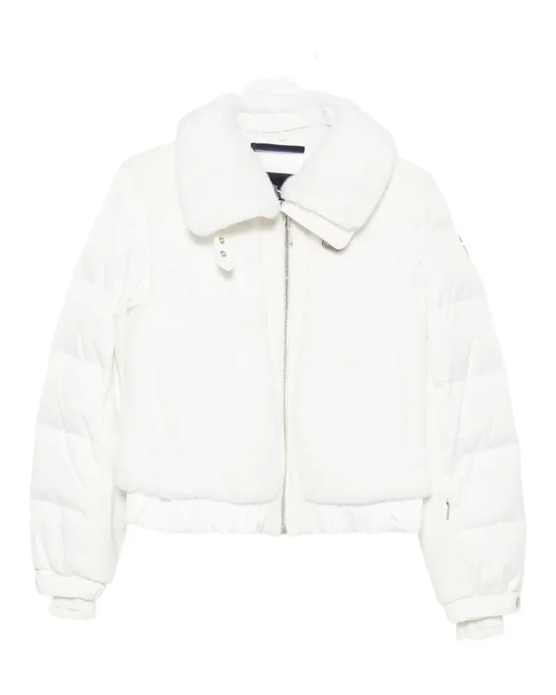 FUSALP Lenagima faux-fur panelled quilted jacket - Weiß Weiß