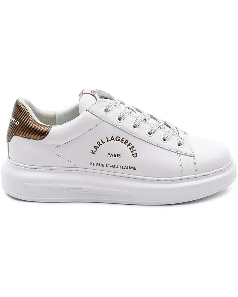 Karl Lagerfeld Rue St-Guillaume Kapri Sneakers - Weiß Weiß