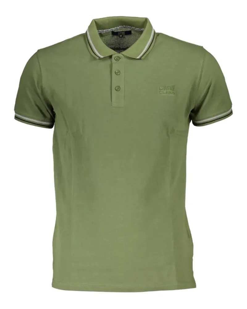 Roberto Cavalli Poloshirt mit Logo-Stickerei - Grün Grün