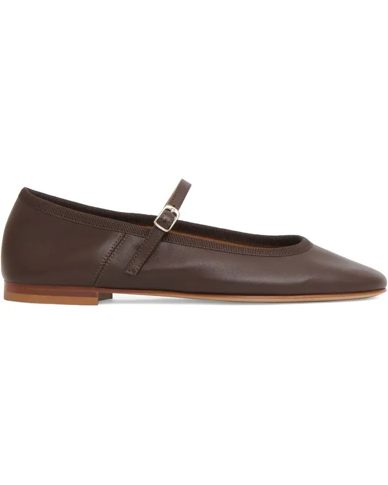Mansur Gavriel Ballerinas mit Schnallenriemen - Braun Braun