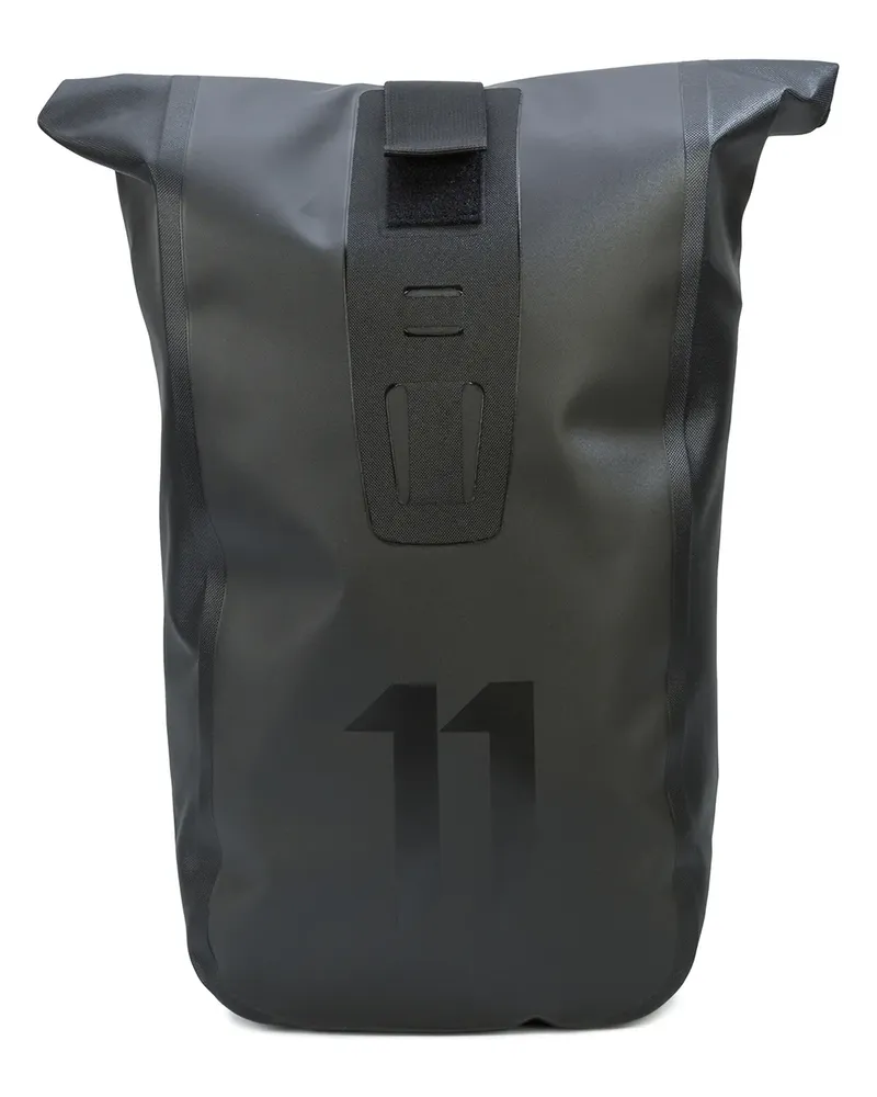 Boris Bidjan Saberi Rucksack mit Logo-Detail - Schwarz Schwarz