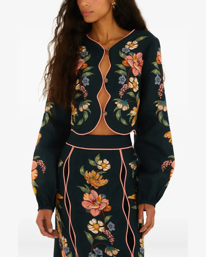 FARM Rio Maira blouse - Blau Blau