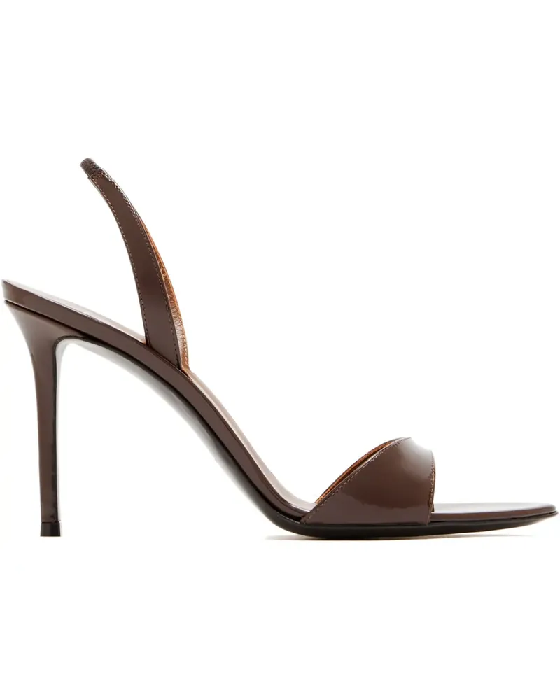Giuseppe Zanotti 90mm slingback stiletto sandals - Braun Braun