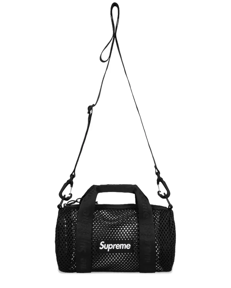 Supreme Being Mini Reisetasche aus Mesh - Schwarz Schwarz