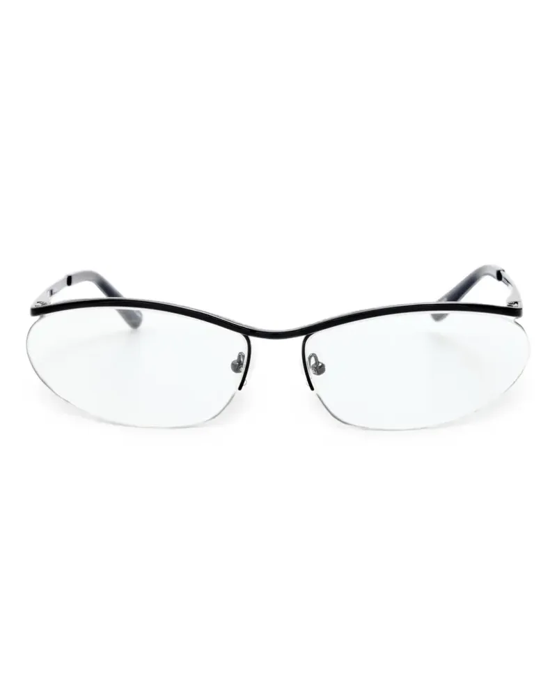 ATTICO Charlotte cat-eye optical glasses - Schwarz Schwarz