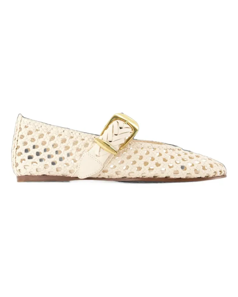 Zimmermann Gewebte Alchemy Ballerinas - Nude Nude