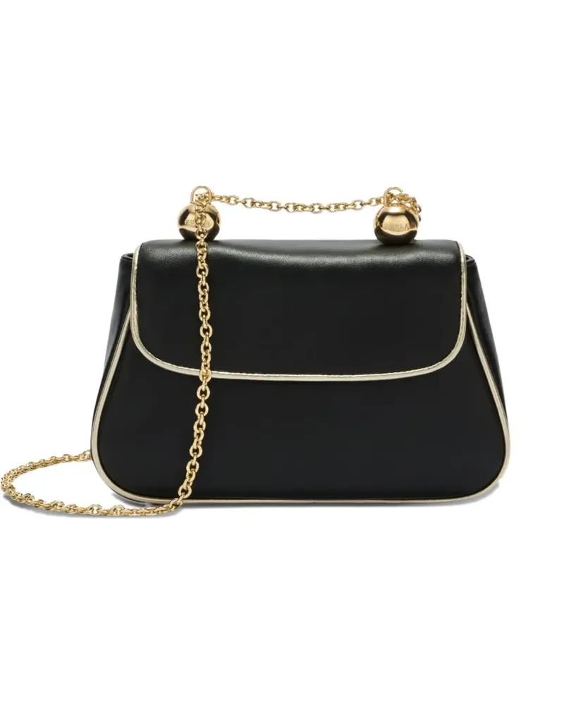 Furla Mini-Tasche mit Kettenriemen - Schwarz Schwarz