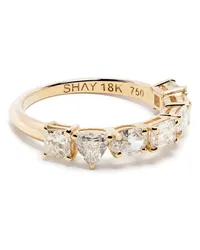 SHAY 18kt Jasmin Gelbgoldring mit Diamanten Gold