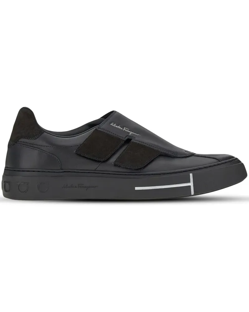 Ferragamo Klassische Sneakers - Schwarz Schwarz