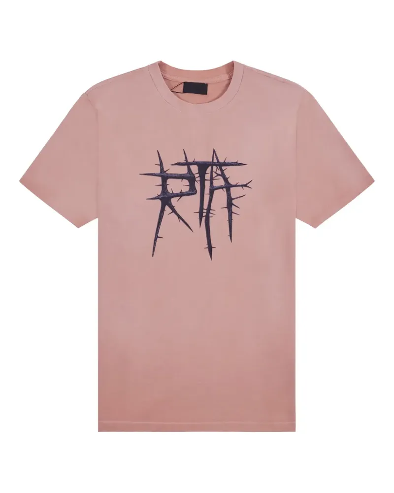 RTA Liam Thorn cotton T-shirt - Rosa Rosa