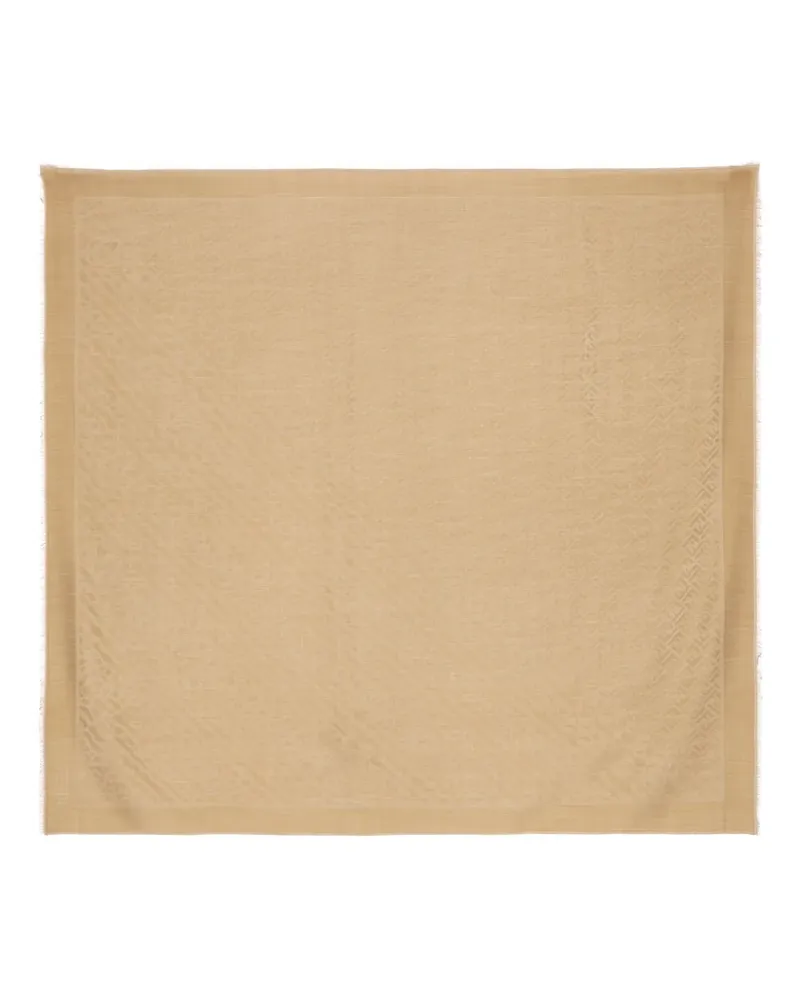 Fendi FF pattern scarf - Braun Braun
