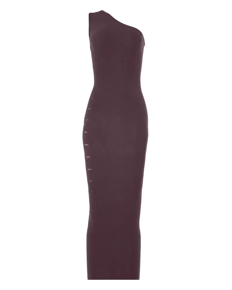 Wolford One-Shoulder-Kleid mit Schlitzen - Violett Violett