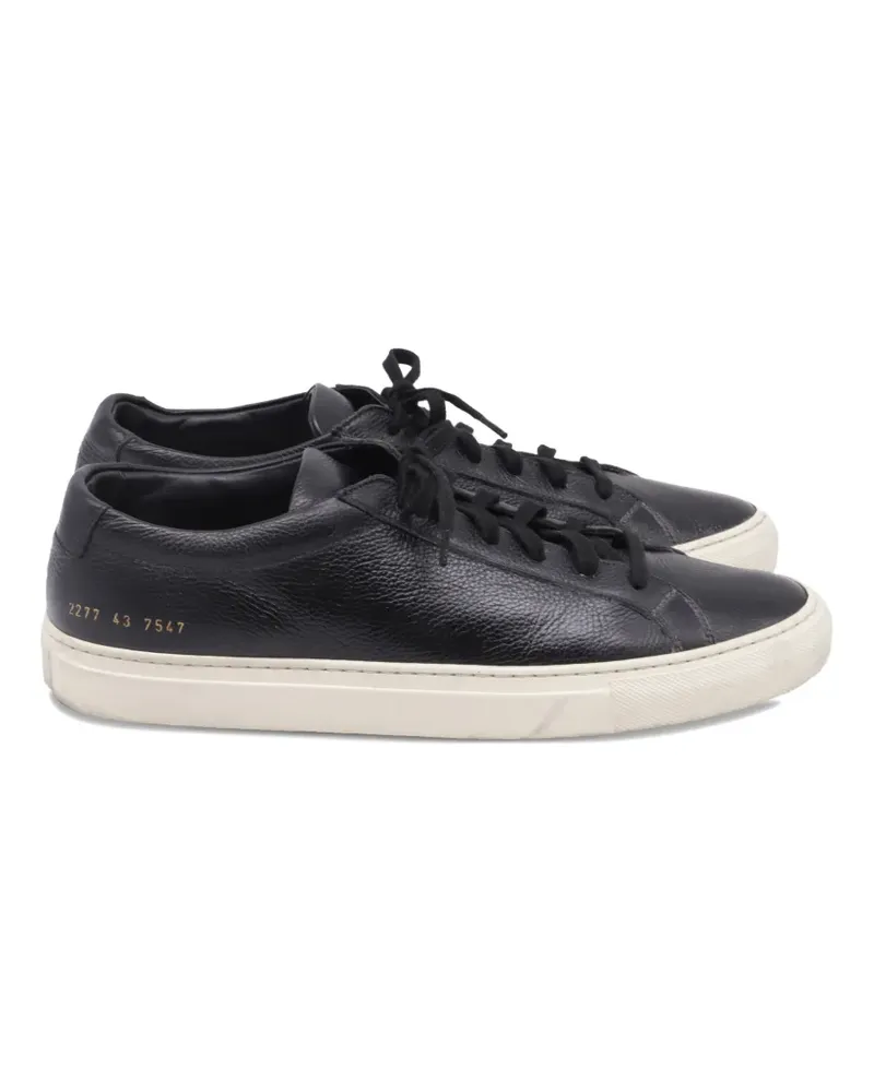 Common Projects Achilles leather lace-up sneakers - Schwarz Schwarz
