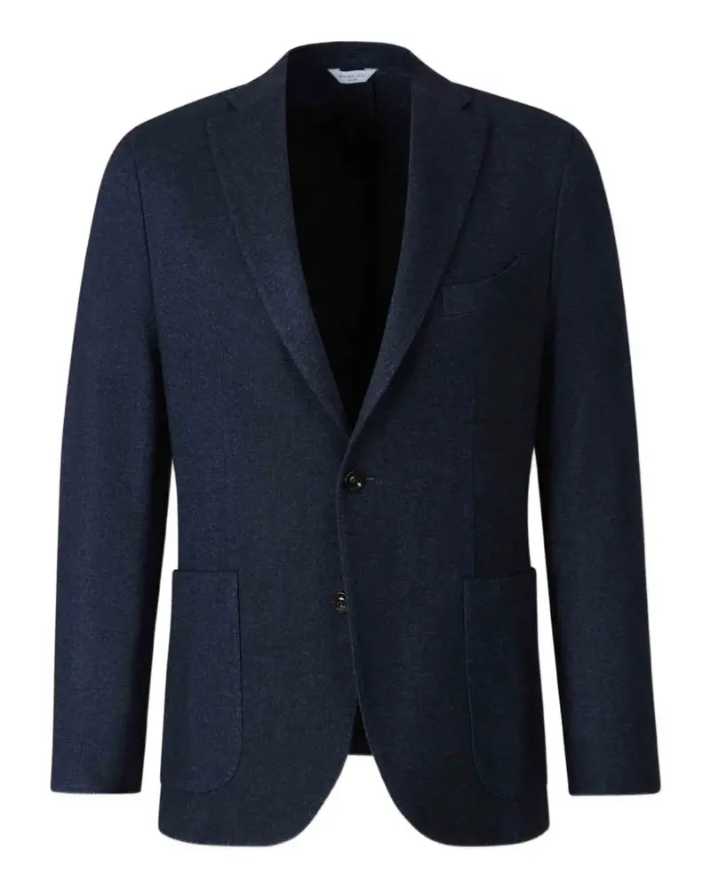 Boglioli single-breasted blazer - Blau Blau