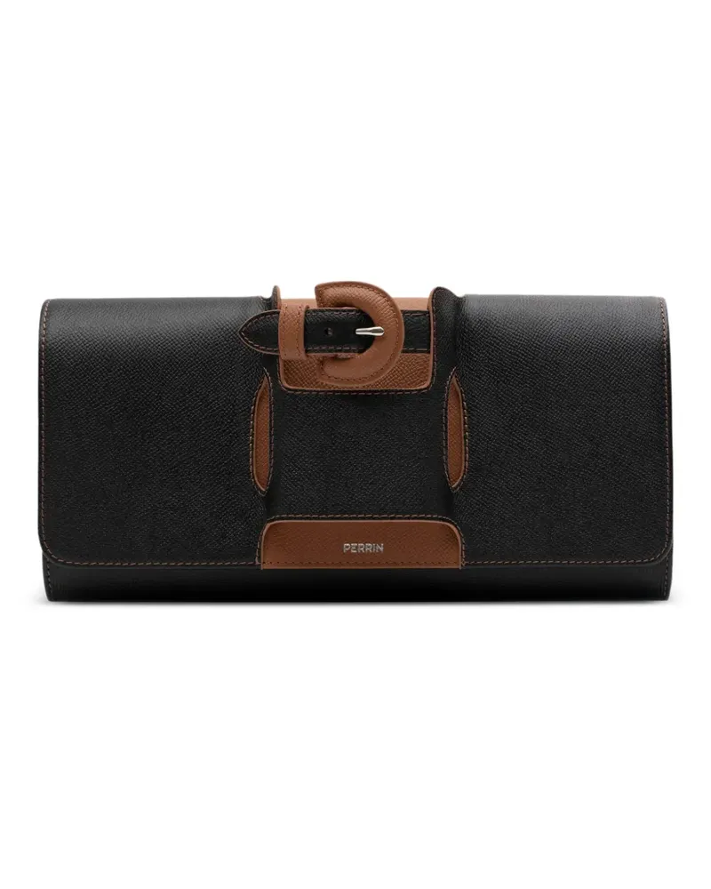 PERRIN PARIS La Parisienne Clutch - Schwarz Schwarz