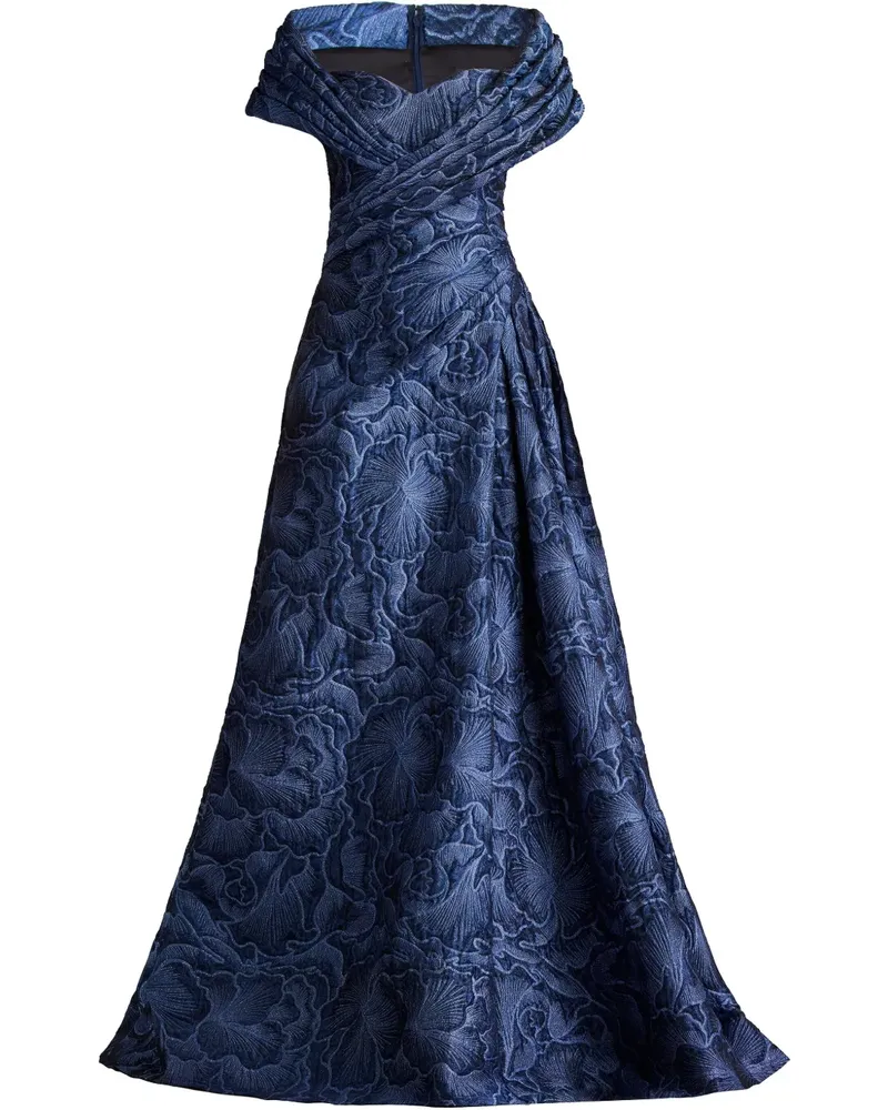 Tadashi Shoji Durant Abendkleid - Blau Blau