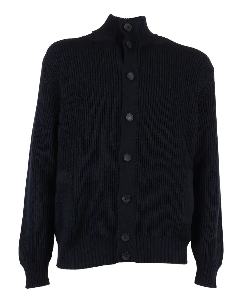 Filippo de Laurentiis buttoned merino cardigan - Blau Blau