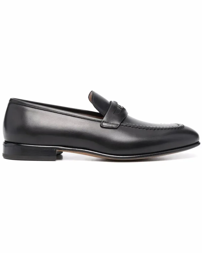 Ferragamo Madison Penny-Loafer - Schwarz Schwarz