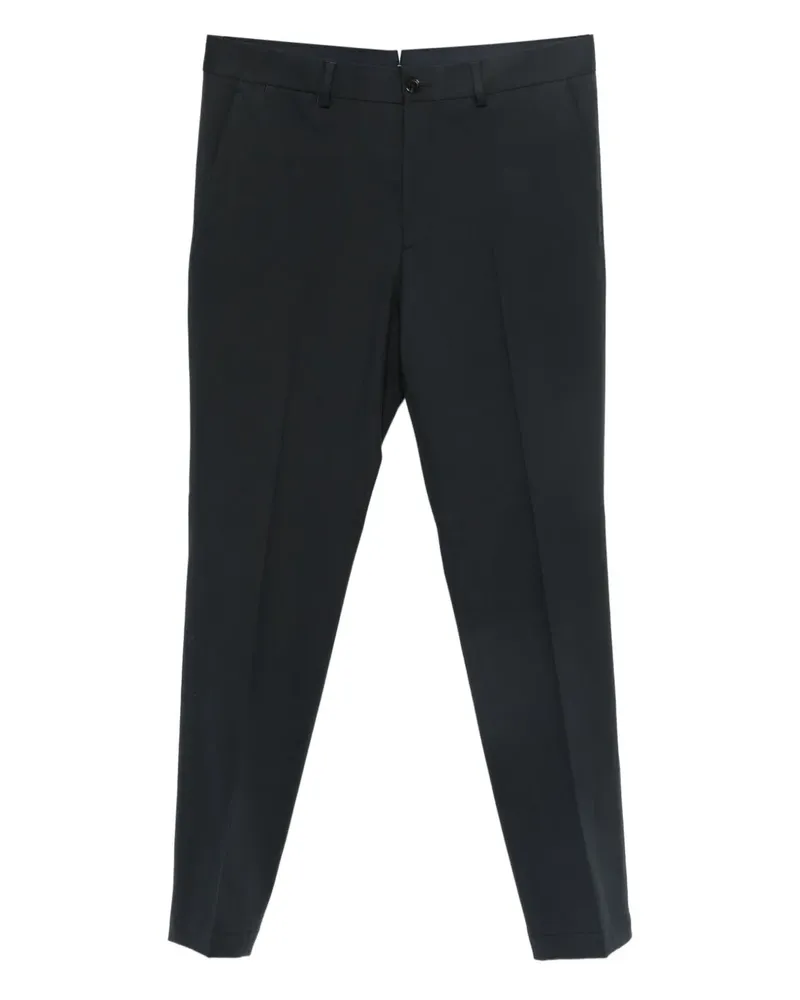 HUGO BOSS Hose mit Bügelfalten - Blau Blau