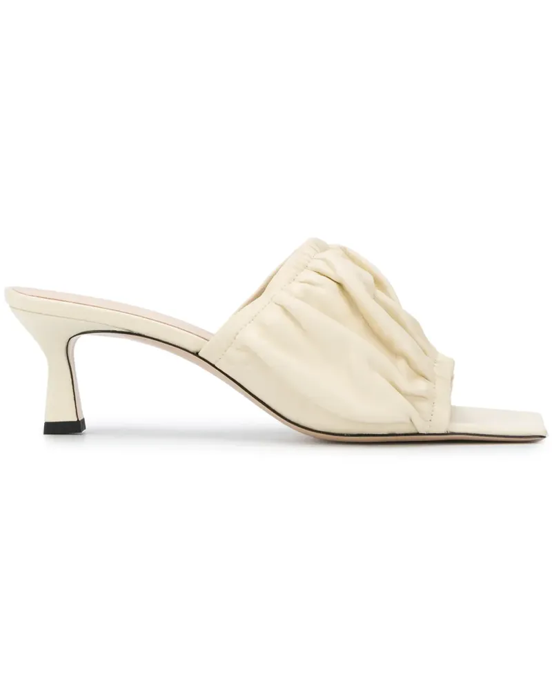 WANDLER Sandalen mit Raffung - Nude Nude
