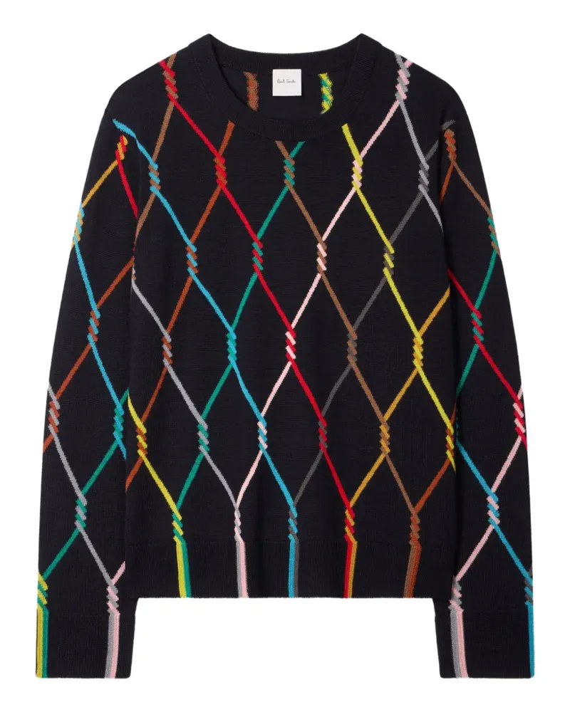 Paul Smith diamond-pattern sweater - Schwarz Schwarz