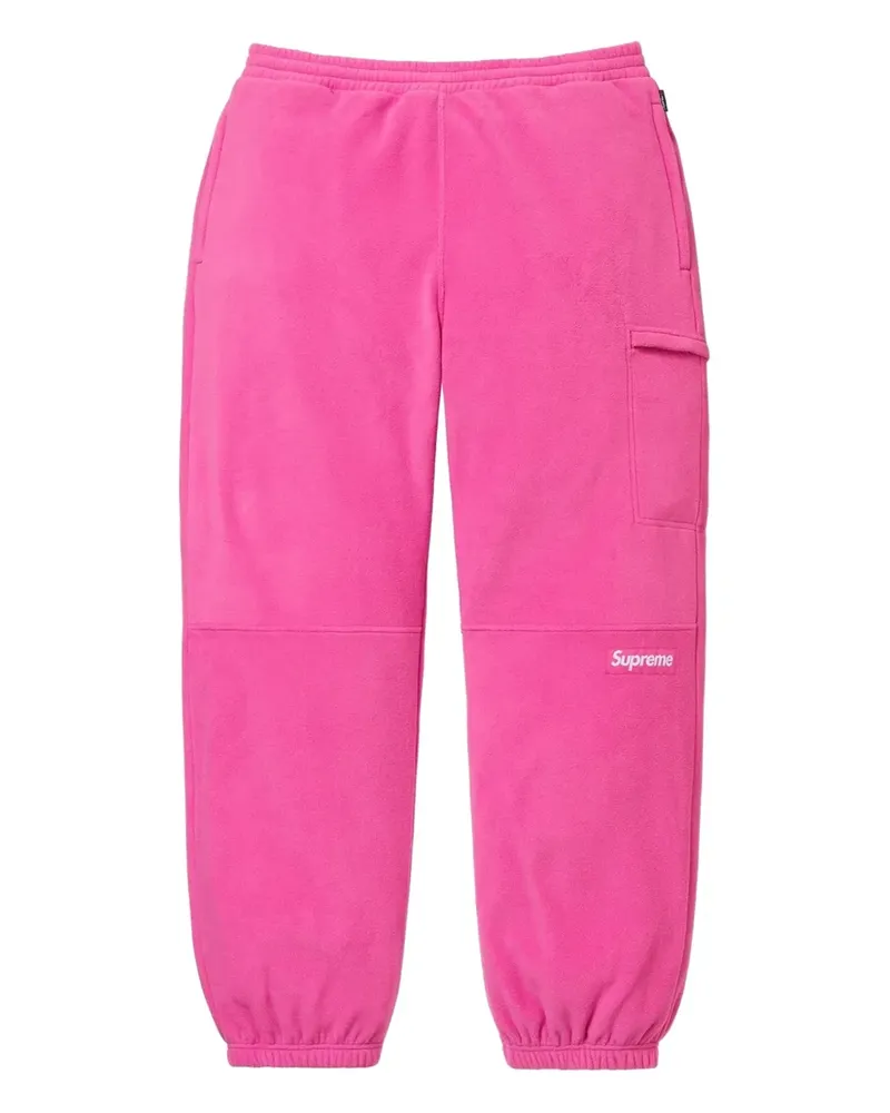 Supreme Being polartec track pants - Rosa Rosa