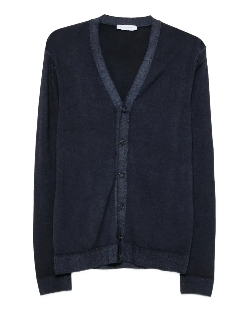 Daniele Fiesoli Cardigan mit V-Ausschnitt - Blau Blau