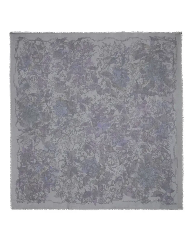 Zadig & Voltaire Kerry Schal mit Print - Grau Grau