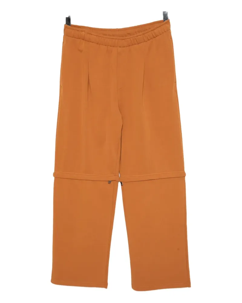 QASIMI Jogginghose im Layering-Look - Braun Braun