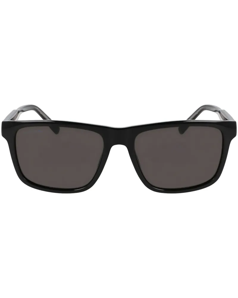 Lacoste Sonnenbrille mit Logo - Schwarz Schwarz