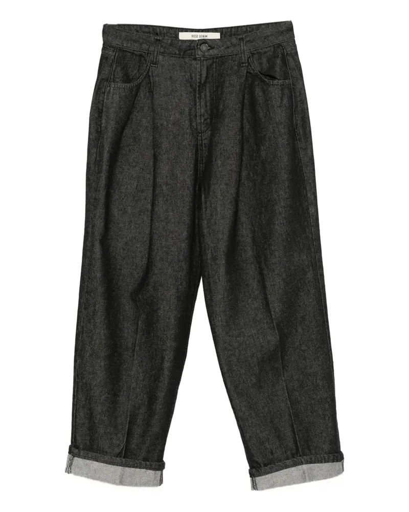 ..,merci Jeans mit Falten - Schwarz Schwarz