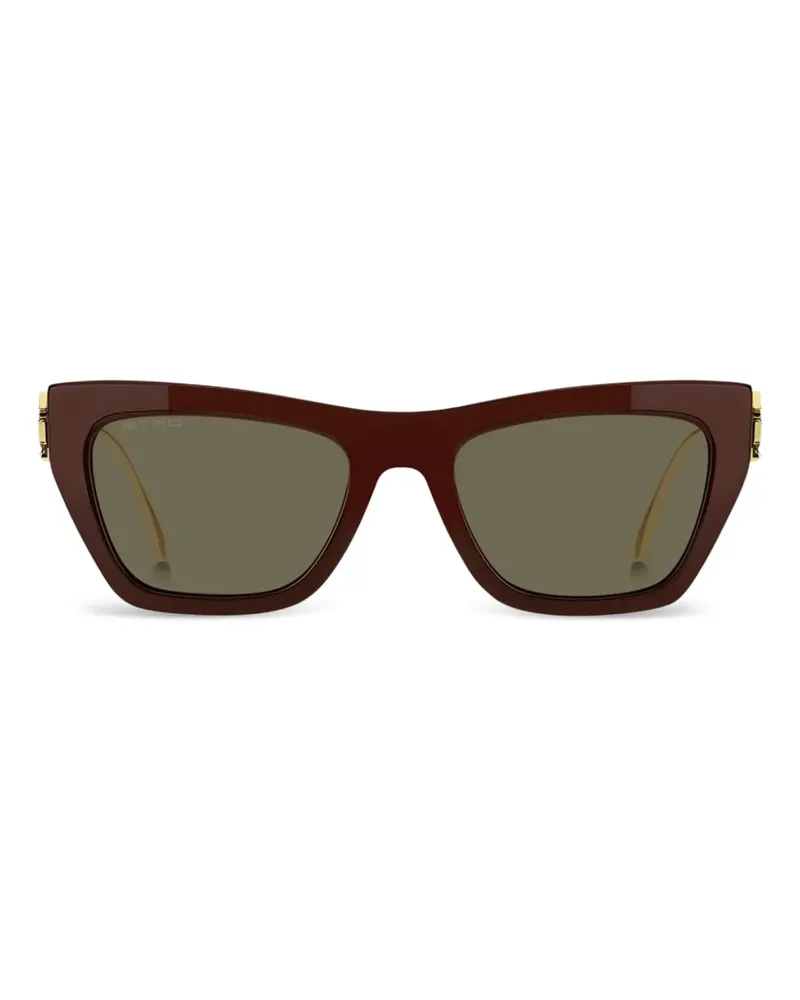 Etro Sonnenbrille mit Cat-Eye-Gestell - Braun Braun