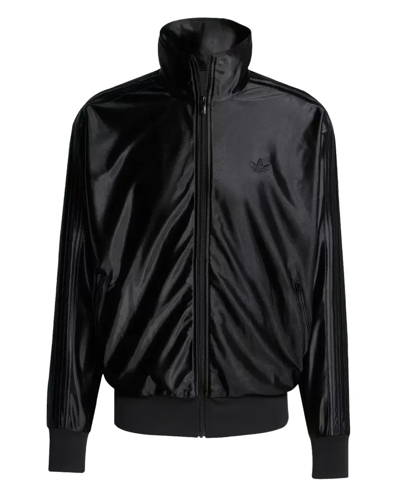 adidas Jacke mit 3 Streifen - Schwarz Schwarz