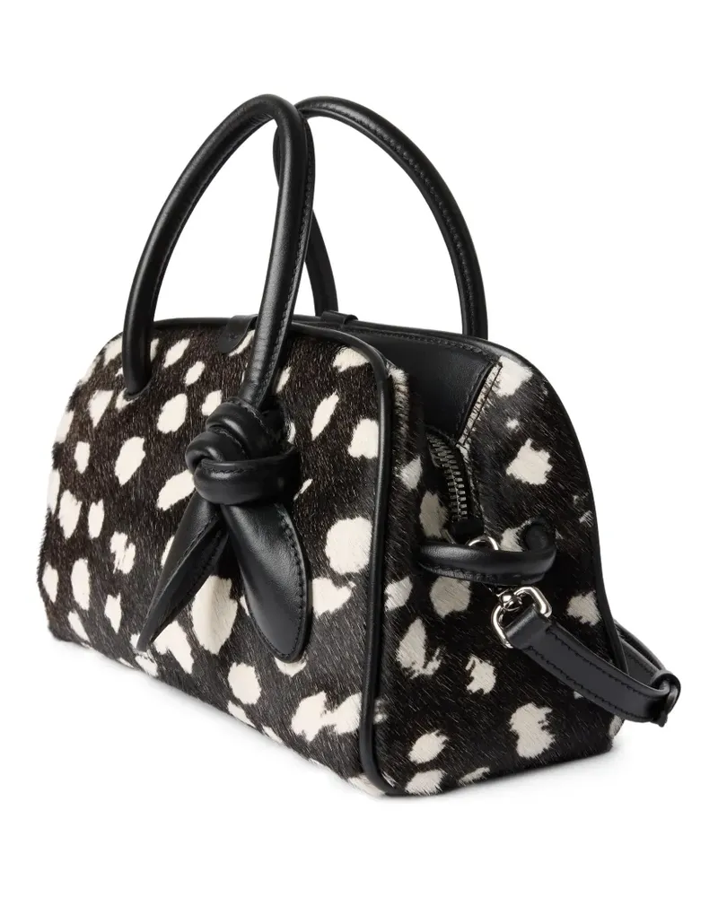 Jacquemus Kleine The Turismo Tote Bag - Schwarz Schwarz