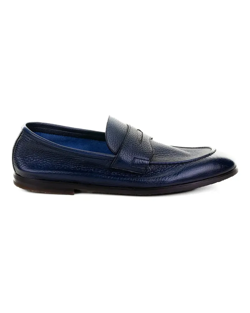 Neil Barrett penny leather loafers - Blau Blau