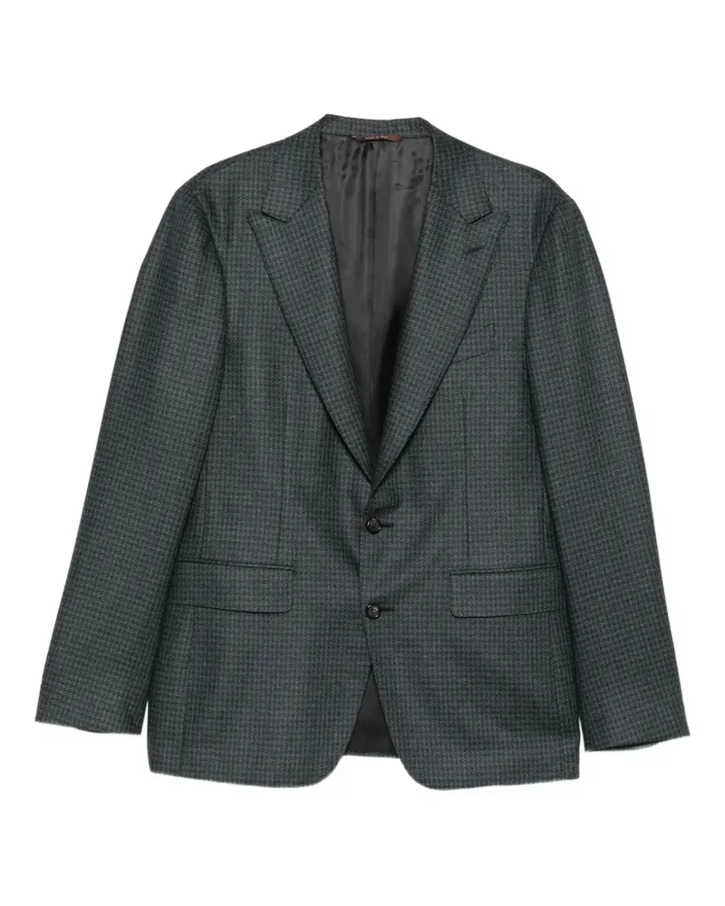Canali Sakko mit Mikro-Karomuster - Grau Grau