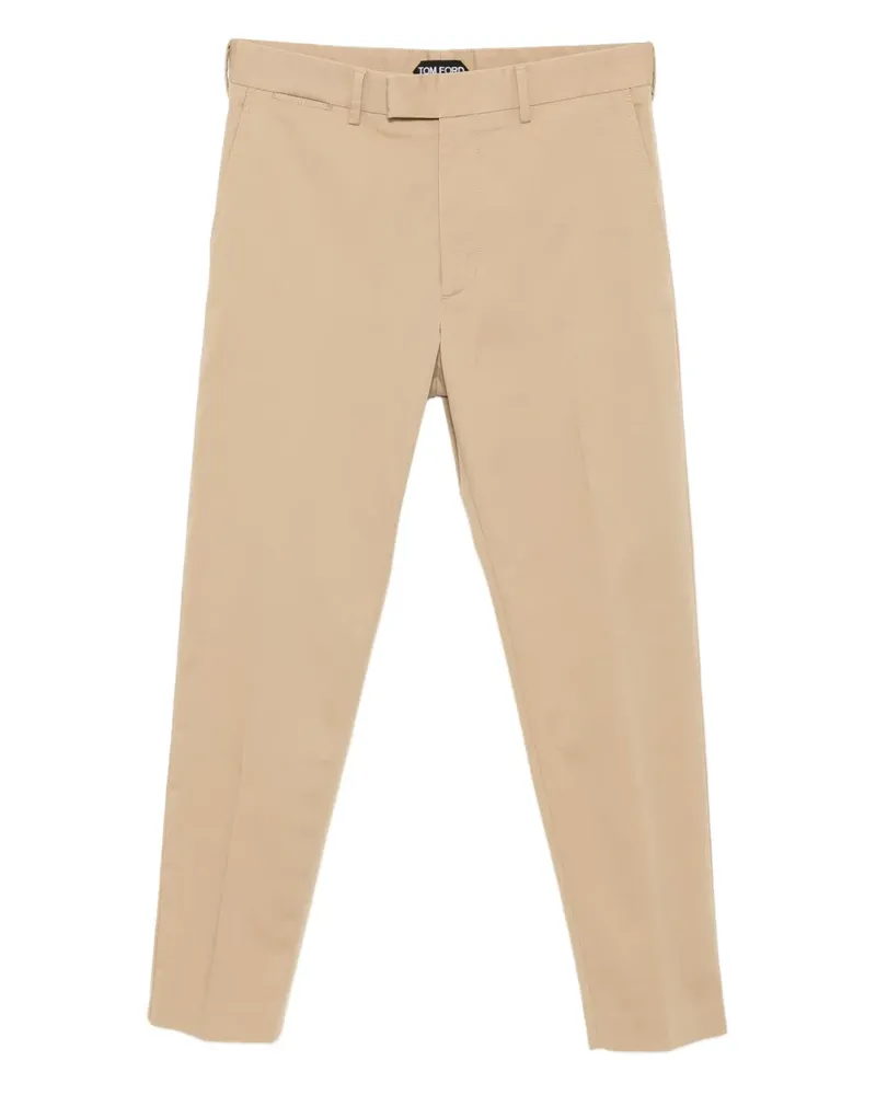 Tom Ford Hose mit Tapered-Bein - Nude Nude