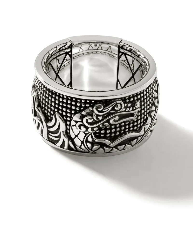 John Hardy Legends Naga Ring aus Sterlingsilber Silber