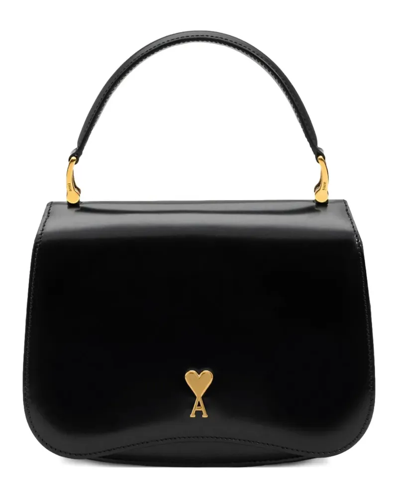 AMI Paris Paris Paris Schultertasche - Schwarz Schwarz