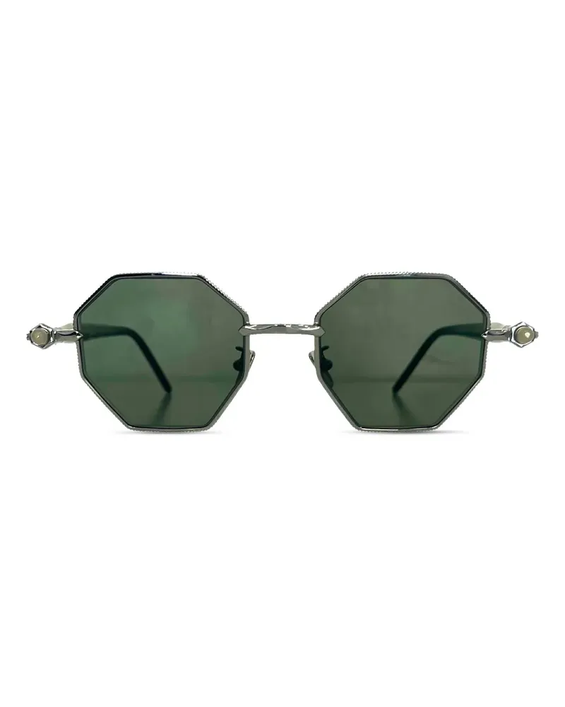 KUBORAUM Geometrische P74 Sonnenbrille - Grau Grau