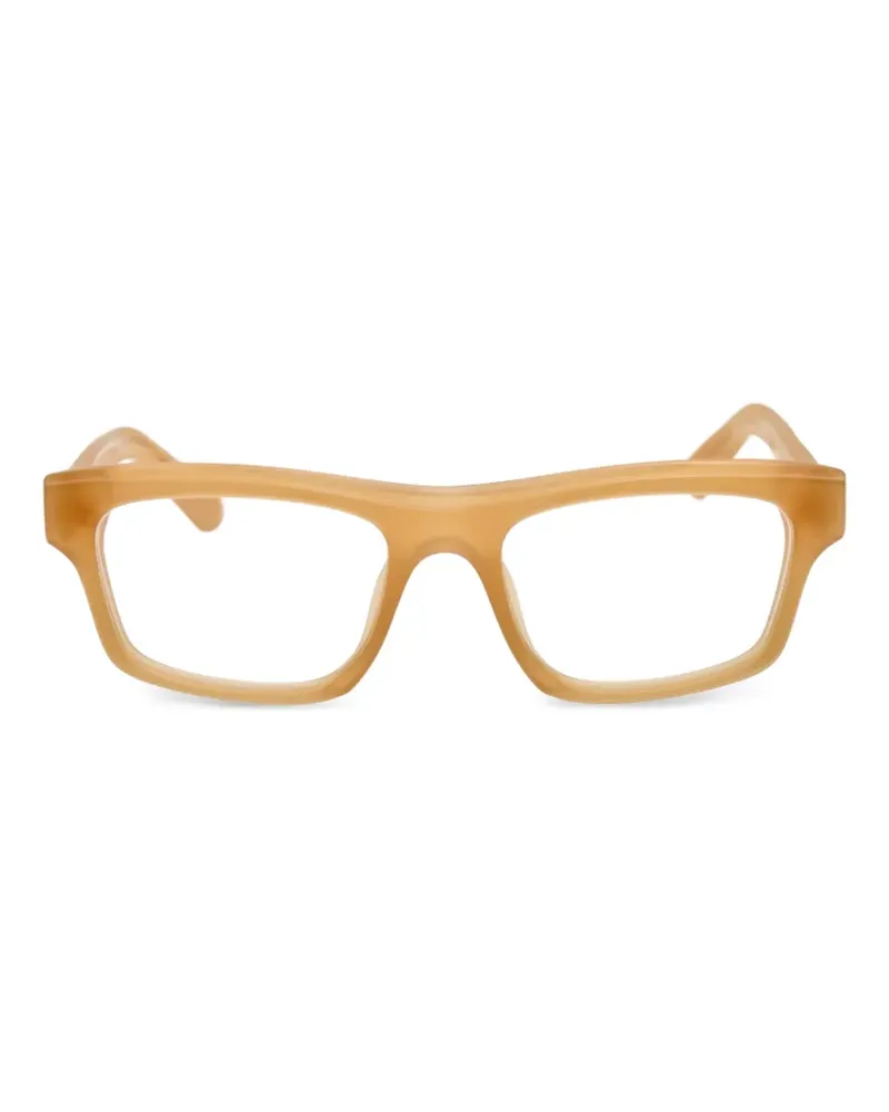 Jacquemus Galerie Brille mit mattem Finish - Braun Braun