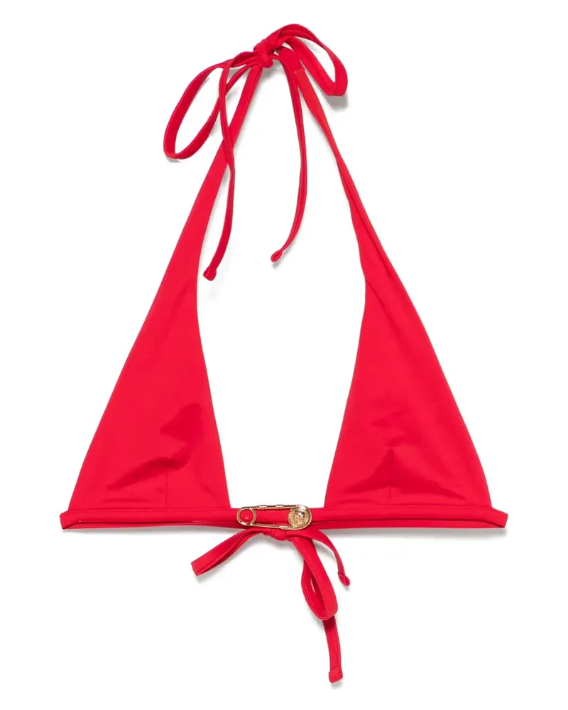Versace Safety Pin Bikinioberteil - Rot Rot