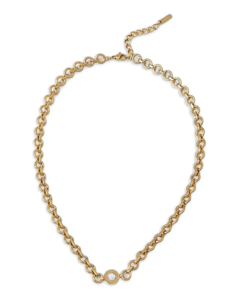 Trussardi Verzierte Halskette - Gold Gold