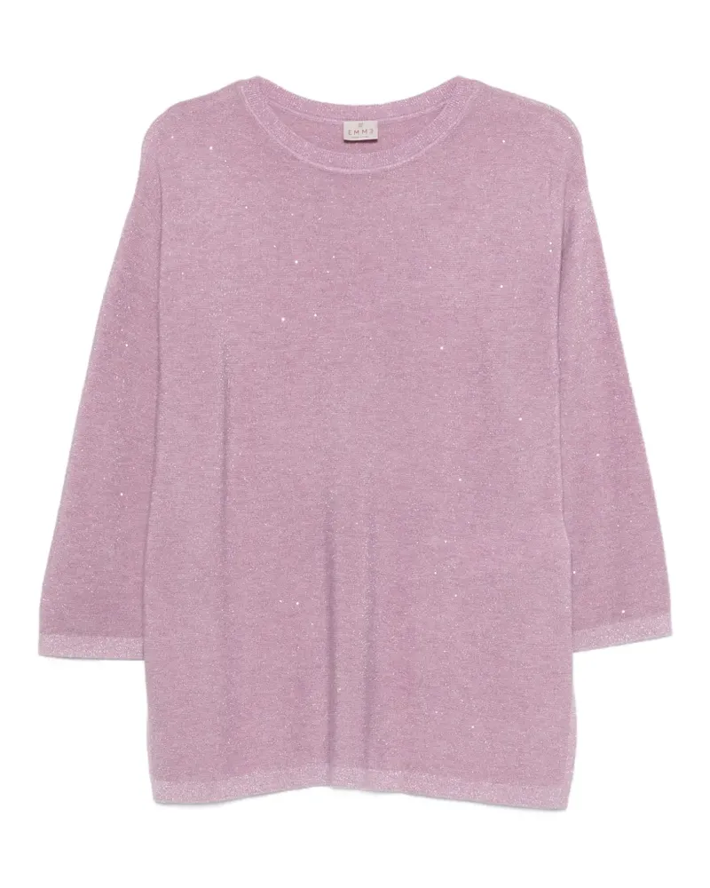 MARELLA embellished sweater - Violett Violett