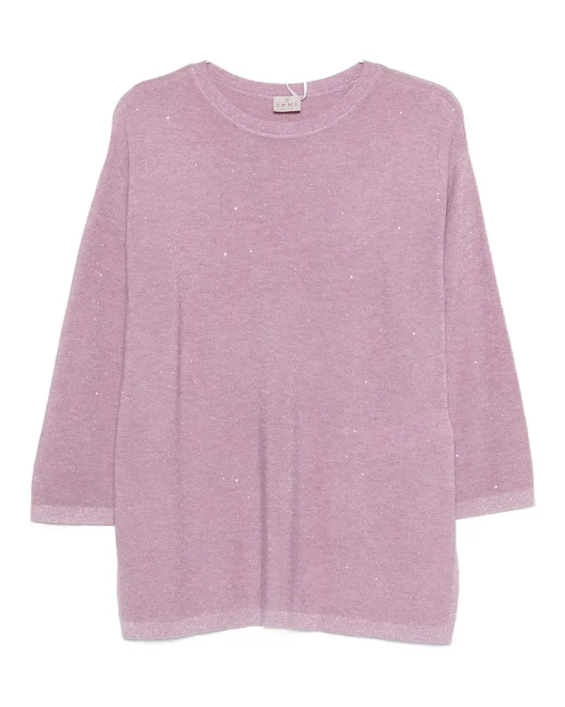 MARELLA embellished sweater - Violett Violett
