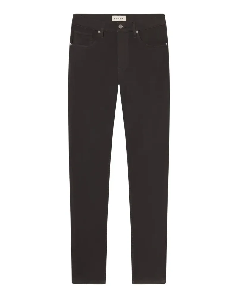 Frame Denim twill-weave straight-leg jeans - Grau Grau