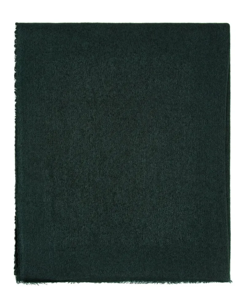 Faliero Sarti frayed cashmere scarf - Grün Grün